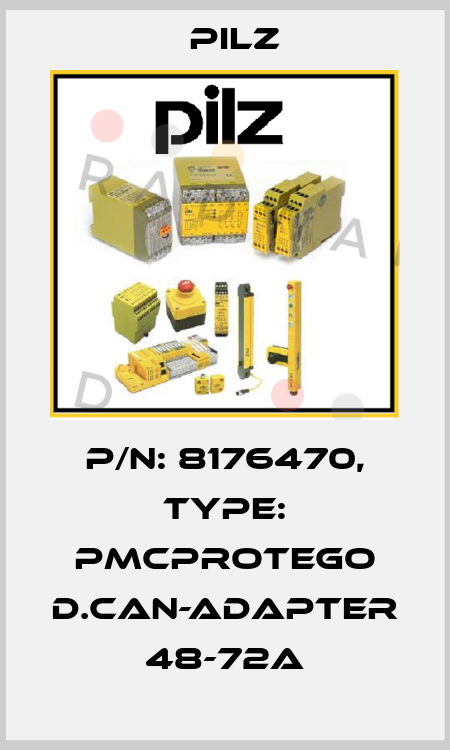 p/n: 8176470, Type: PMCprotego D.CAN-Adapter 48-72A Pilz