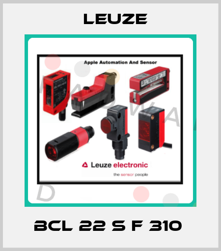 BCL 22 S F 310  Leuze