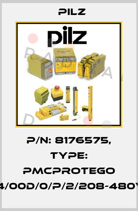 p/n: 8176575, Type: PMCprotego D.24/00D/0/P/2/208-480VAC Pilz