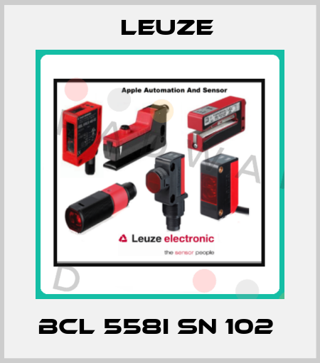 BCL 558i SN 102  Leuze