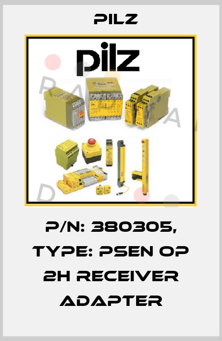 p/n: 380305, Type: PSEN op 2H Receiver adapter Pilz