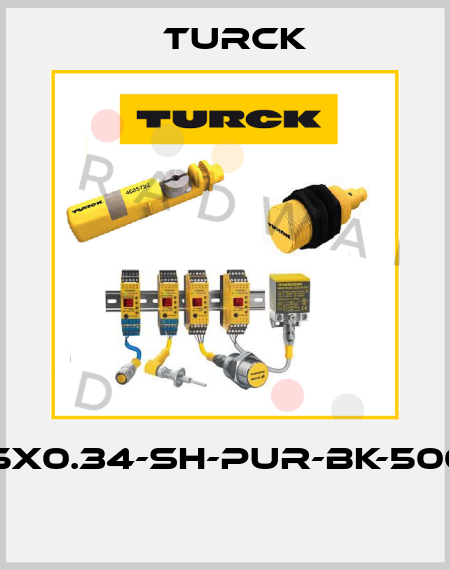 CABLE5X0.34-SH-PUR-BK-500M/TXL  Turck