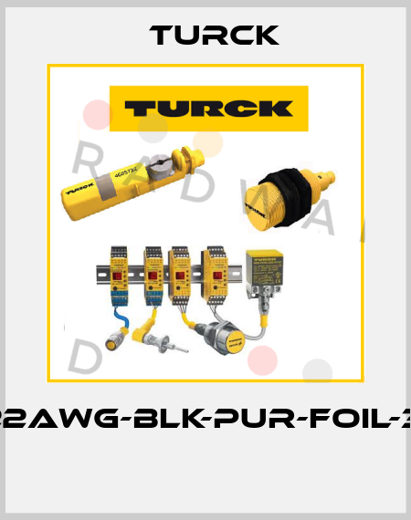 14/22AWG-BLK-PUR-FOIL-30M  Turck