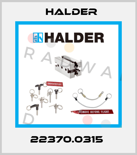 22370.0315  Halder