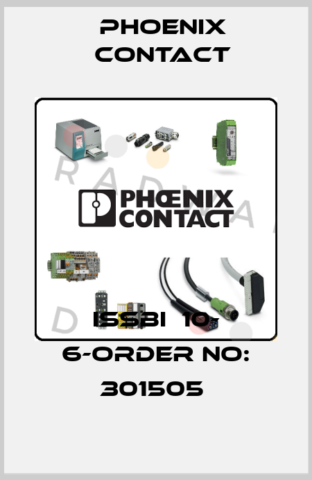 ISSBI  10- 6-ORDER NO: 301505  Phoenix Contact