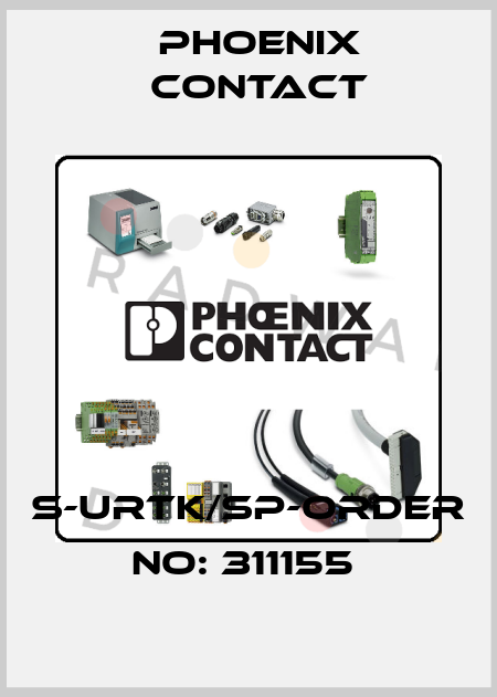 S-URTK/SP-ORDER NO: 311155  Phoenix Contact