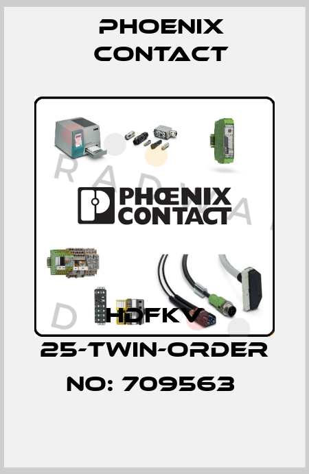 HDFKV 25-TWIN-ORDER NO: 709563  Phoenix Contact