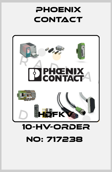HDFKV 10-HV-ORDER NO: 717238  Phoenix Contact