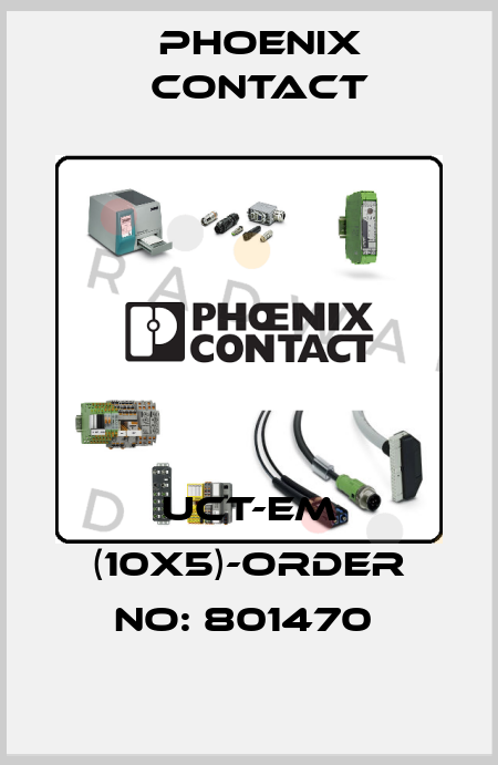 UCT-EM (10X5)-ORDER NO: 801470  Phoenix Contact