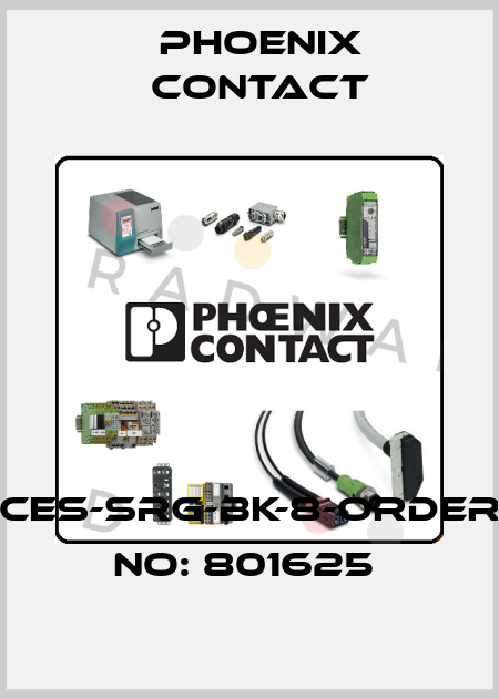 CES-SRG-BK-8-ORDER NO: 801625  Phoenix Contact