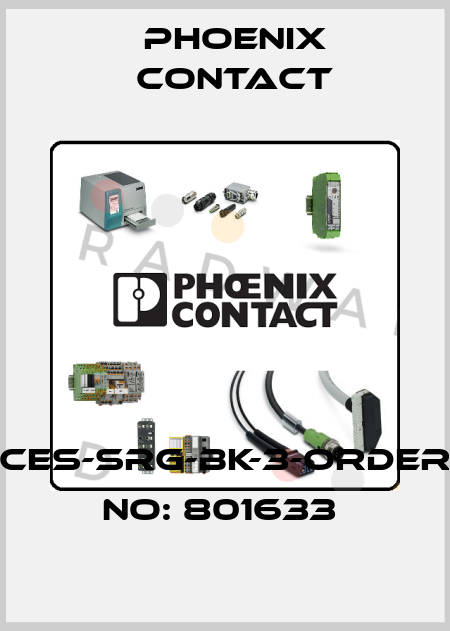 CES-SRG-BK-3-ORDER NO: 801633  Phoenix Contact