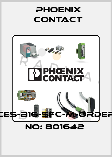 CES-B16-SFC-M-ORDER NO: 801642  Phoenix Contact