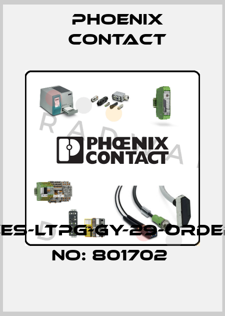 CES-LTPG-GY-29-ORDER NO: 801702  Phoenix Contact
