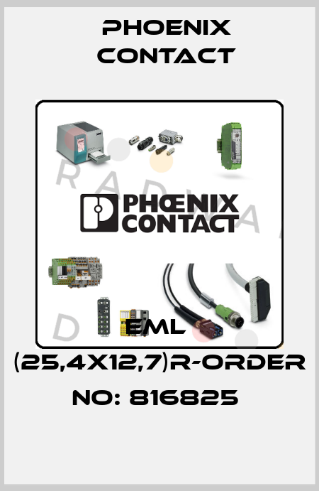 EML  (25,4X12,7)R-ORDER NO: 816825  Phoenix Contact