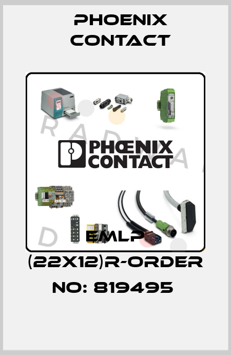 EMLP (22X12)R-ORDER NO: 819495  Phoenix Contact