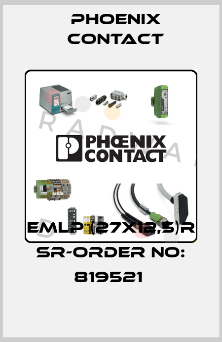 EMLP (27X12,5)R SR-ORDER NO: 819521  Phoenix Contact