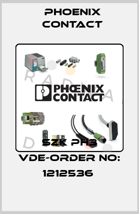 SZK PH3 VDE-ORDER NO: 1212536  Phoenix Contact