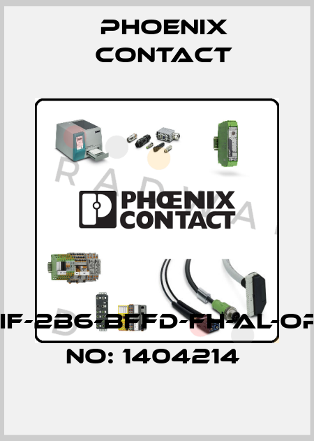 HC-CIF-2B6-BFFD-FH-AL-ORDER NO: 1404214  Phoenix Contact