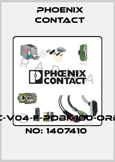 CUC-V04-F-POBK-180-ORDER NO: 1407410  Phoenix Contact