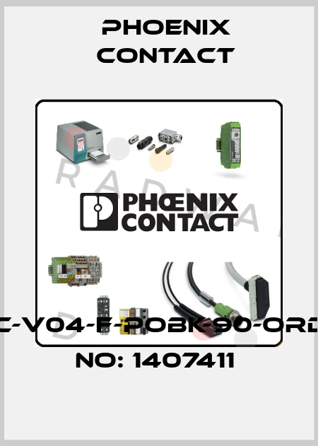 CUC-V04-F-POBK-90-ORDER NO: 1407411  Phoenix Contact