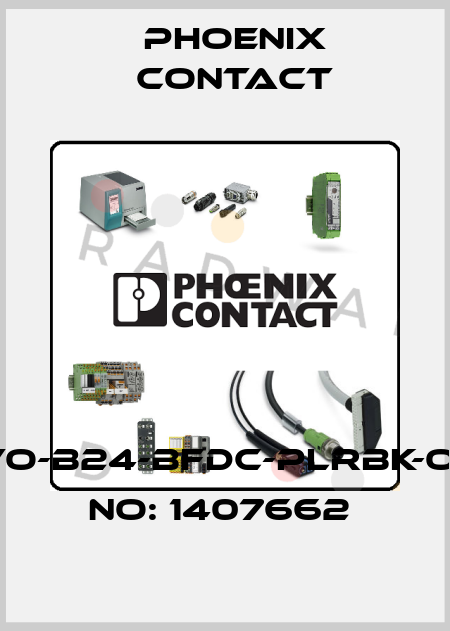 HC-EVO-B24-BFDC-PLRBK-ORDER NO: 1407662  Phoenix Contact