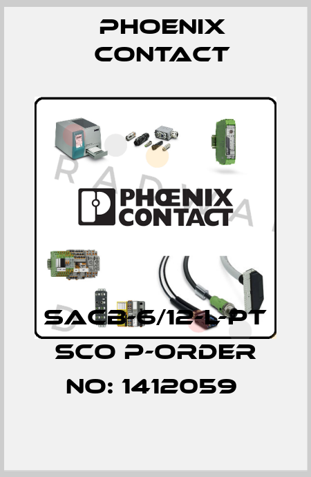 SACB-6/12-L-PT SCO P-ORDER NO: 1412059  Phoenix Contact