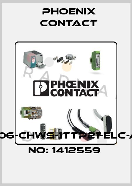 HC-STA-B06-CHWS-1TTP21-ELC-AL-ORDER NO: 1412559  Phoenix Contact