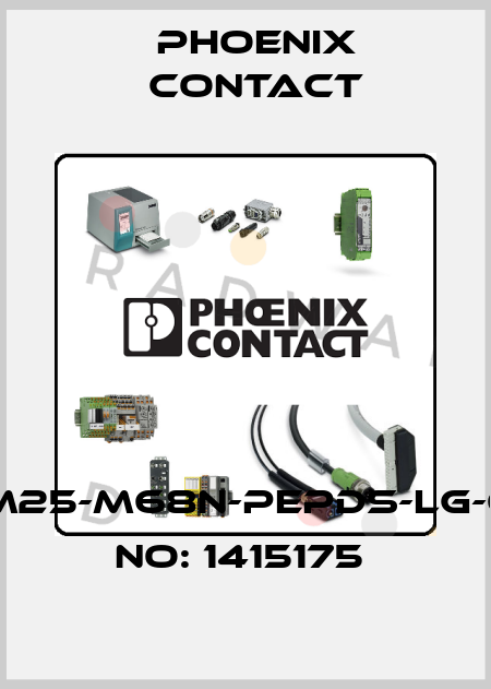 G-INB-M25-M68N-PEPDS-LG-ORDER NO: 1415175  Phoenix Contact