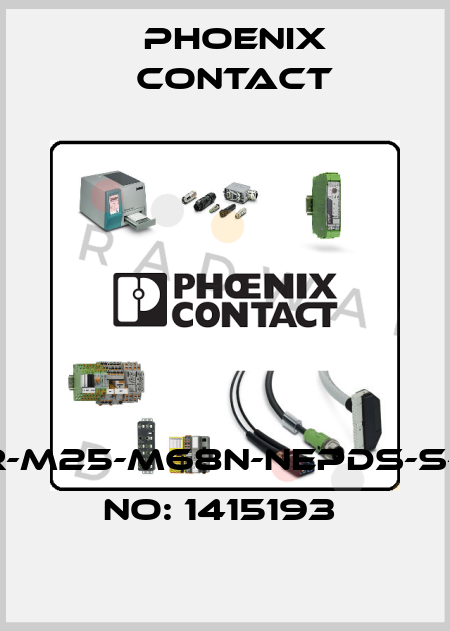 G-INESR-M25-M68N-NEPDS-S-ORDER NO: 1415193  Phoenix Contact