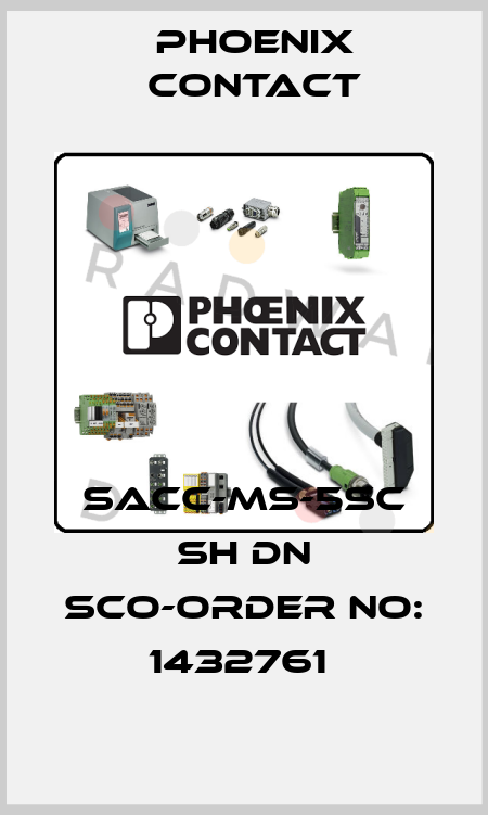 SACC-MS-5SC SH DN SCO-ORDER NO: 1432761  Phoenix Contact