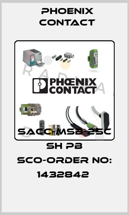 SACC-MSB-2SC SH PB SCO-ORDER NO: 1432842  Phoenix Contact