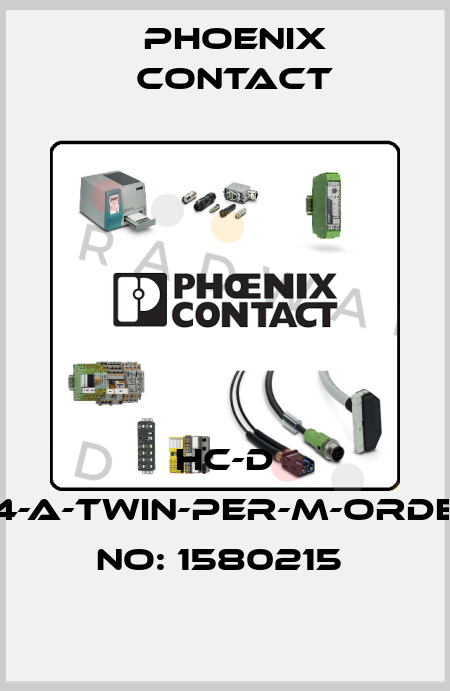 HC-D 64-A-TWIN-PER-M-ORDER NO: 1580215  Phoenix Contact
