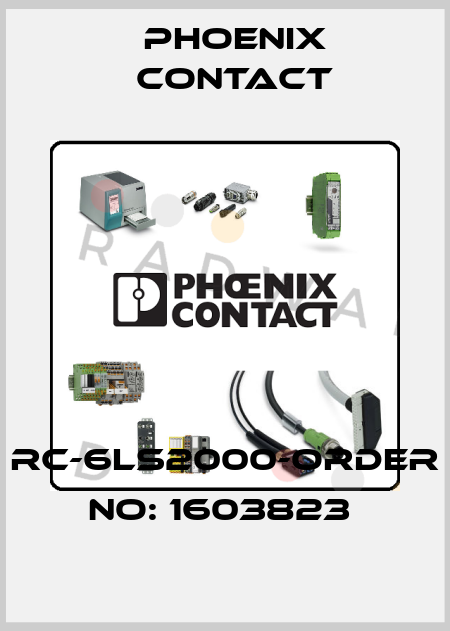 RC-6LS2000-ORDER NO: 1603823  Phoenix Contact