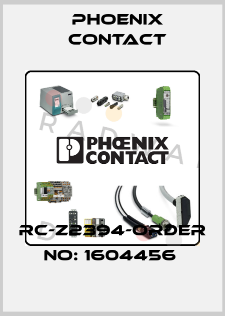 RC-Z2394-ORDER NO: 1604456  Phoenix Contact
