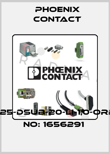 VS-25-DSUB-20-LI-1,0-ORDER NO: 1656291  Phoenix Contact