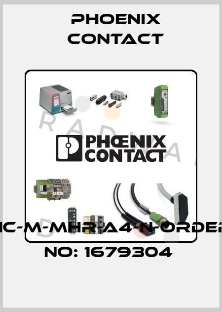 HC-M-MHR-A4-N-ORDER NO: 1679304  Phoenix Contact
