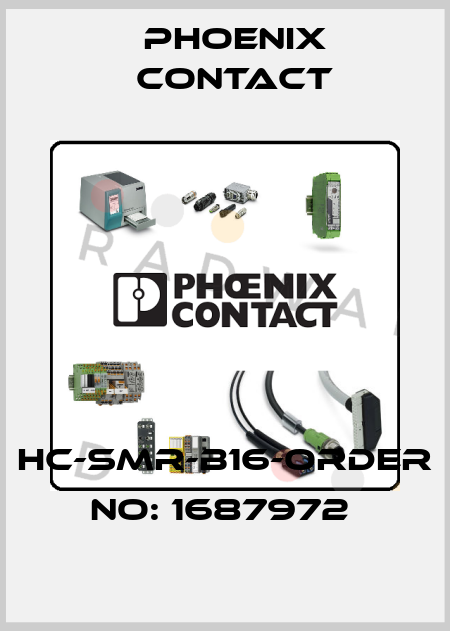 HC-SMR-B16-ORDER NO: 1687972  Phoenix Contact