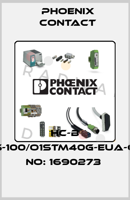 HC-B 16-TMS-100/O1STM40G-EUA-ORDER NO: 1690273  Phoenix Contact