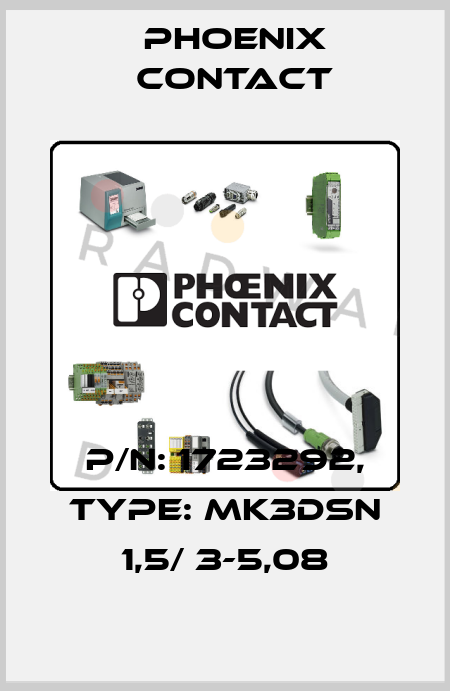 p/n: 1723292, Type: MK3DSN 1,5/ 3-5,08 Phoenix Contact
