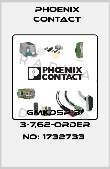 GMKDSP 3/ 3-7,62-ORDER NO: 1732733  Phoenix Contact