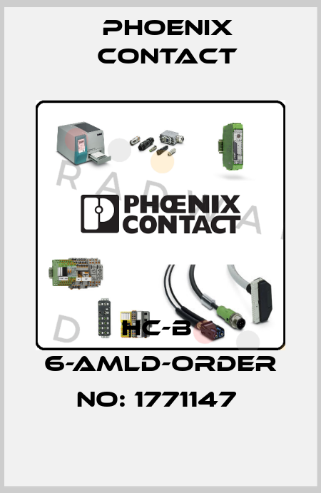 HC-B  6-AMLD-ORDER NO: 1771147  Phoenix Contact