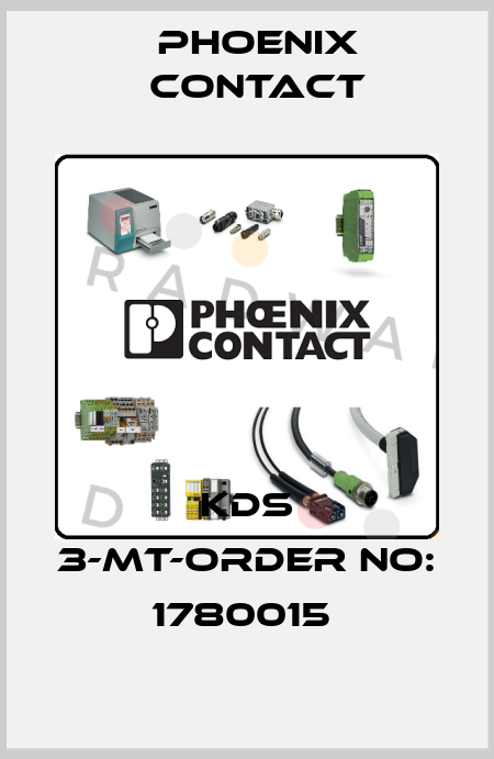 KDS 3-MT-ORDER NO: 1780015  Phoenix Contact