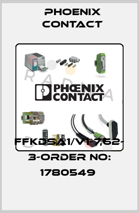 FFKDSA1/V1-7,62- 3-ORDER NO: 1780549  Phoenix Contact