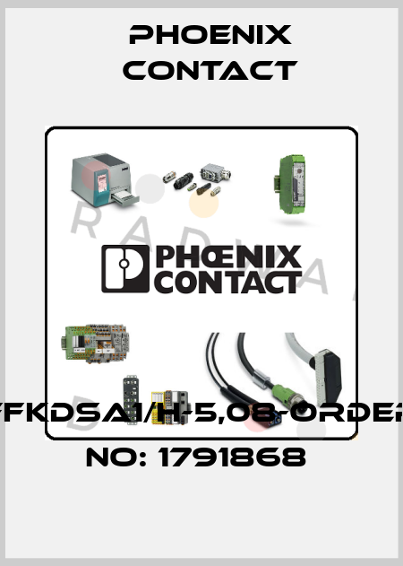 FFKDSA1/H-5,08-ORDER NO: 1791868  Phoenix Contact