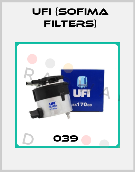 039  Ufi (SOFIMA FILTERS)