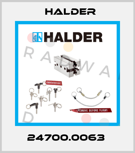 24700.0063  Halder