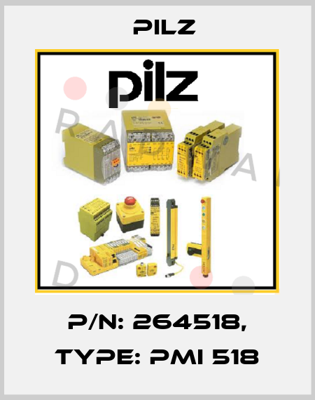 p/n: 264518, Type: PMI 518 Pilz