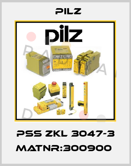 PSS ZKL 3047-3 MatNr:300900  Pilz