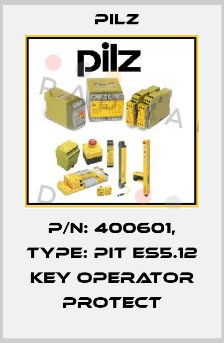 p/n: 400601, Type: PIT es5.12 key operator protect Pilz