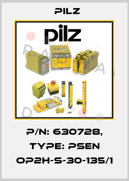 p/n: 630728, Type: PSEN op2H-s-30-135/1 Pilz